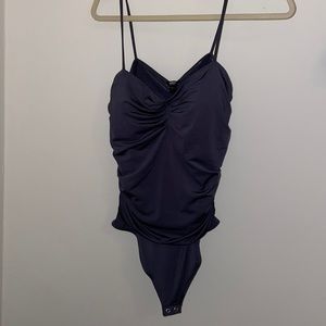 NWT Express Body Contour L Women’s Bodysuit - Ruching details